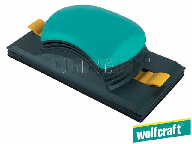 Uchwyt uniwersalny do ręcznego szlifowania, do pasków szlifierskich 93 x 230 mm - WOLFCRAFT WF5890000