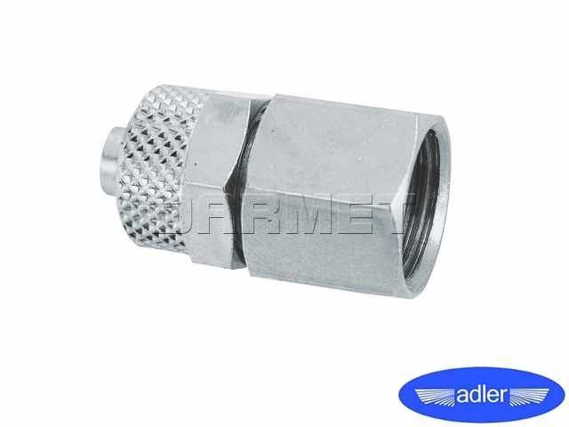 Złączka zaciskowa z gwintem wewnętrznym 1/4" na przewód 8 x 6MM - ADLER (0191.60)