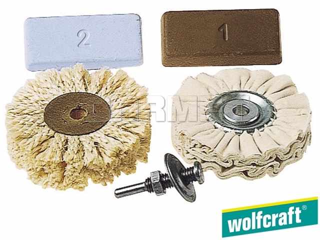 Zestaw polerski ”Profi” - WOLFCRAFT WF2179000