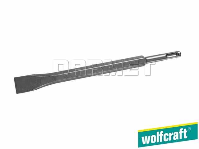 Dłuto płaskie z chwytem SDS-Plus, 250 mm - WOLFCRAFT WF7911000