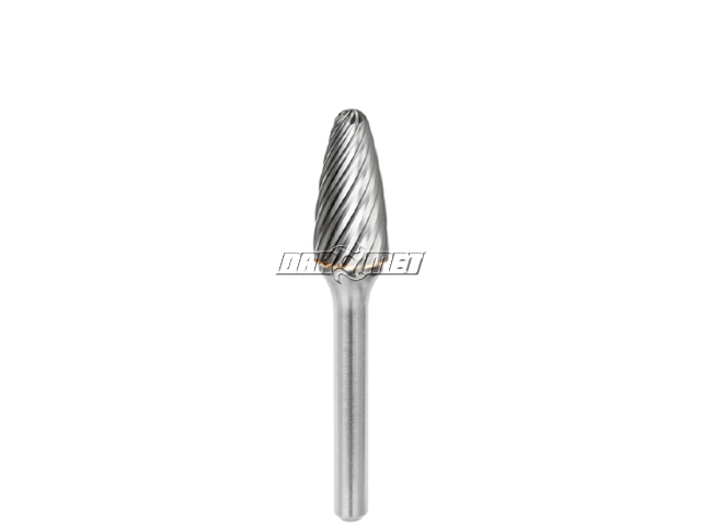 Pilnik obrotowy łukowy z czołem kulistym RBF, frez do metalu VHM - 8 x 20 mm Pro Line - KF60820-3INOX