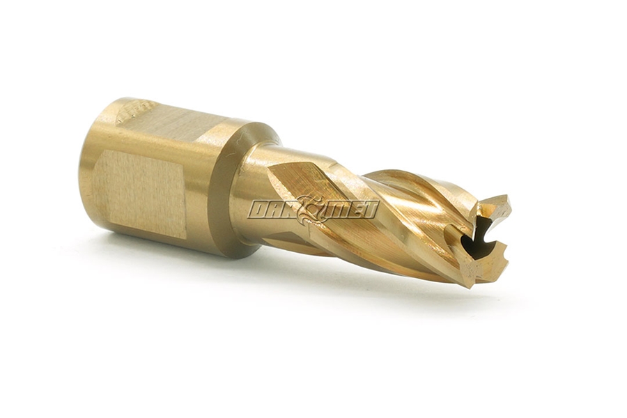 Wiertło koronowe z chwytem Weldon 3/4" | Gold-Line - 13,5 x 30 mm - KARNASCH (20.1260U)