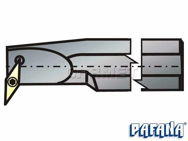 Nóż tokarski składany do toczenia wewnętrznego: S25T-SVUCR-16 - PAFANA