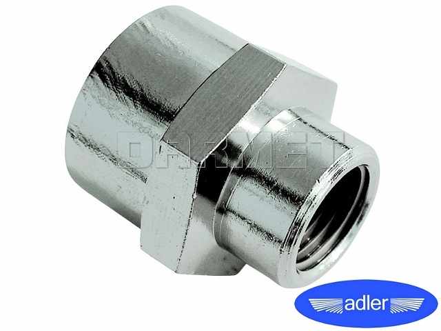 Redukcja gwint wewnętrzny 1/4" na gwint wewnętrzny 1/2" - ADLER (0133.6)