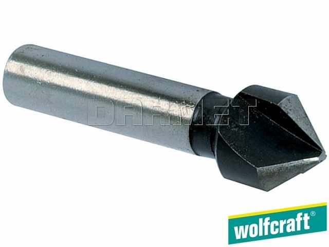 Pogłębiacz stożkowy 90° do drewna | HSS - 12 mm - WOLFCRAFT WF2505000