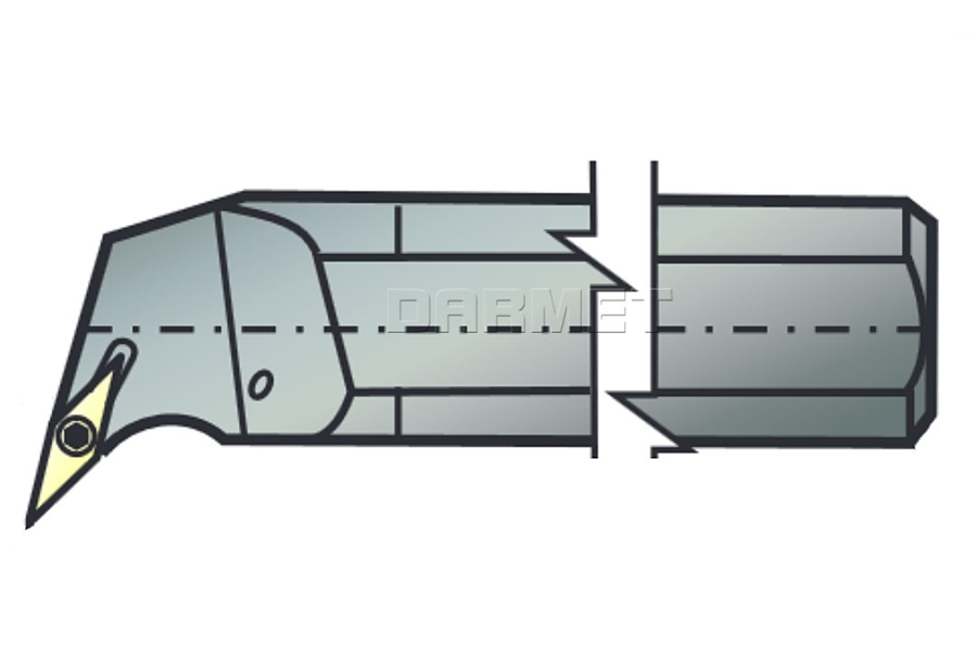 Nóż tokarski składany do toczenia wewnętrznego: A16M-SVQCR-11 - PAFANA