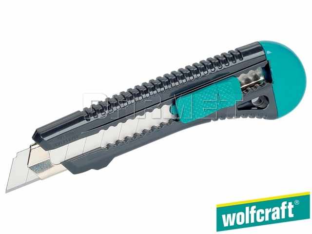 Nóż standardowy z odłamywanym ostrzem, szerokość ostrza: 18 mm - WOLFCRAFT WF4146000