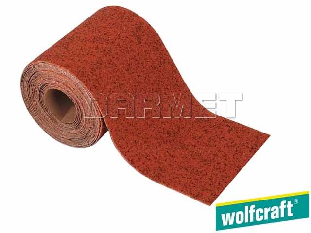 Papier ścierny w rolce, granulacja: 180, wymiary: 115 x 5000 mm - WOLFCRAFT WF1775000