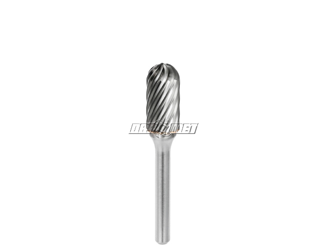 Pilnik obrotowy walcowy z czołem kulistym WRC, frez do metalu VHM - 3 x 14 mm Pro Line - KC30312-3INOX