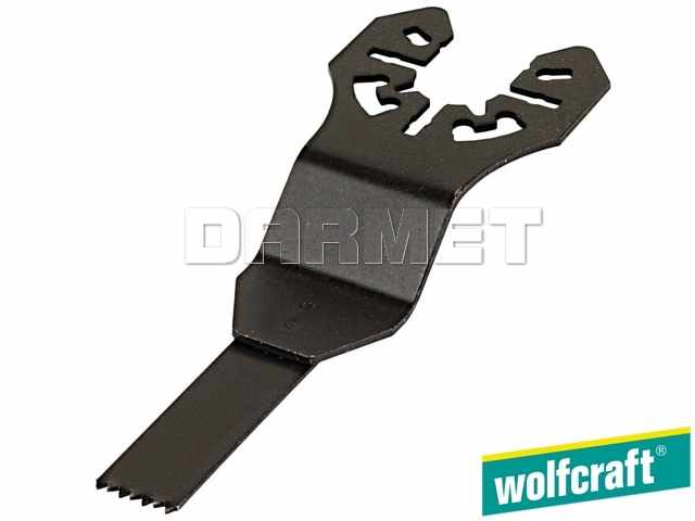 Brzeszczot uniwersalny HCS do wielofunkcyjnych urządzeń oscylacyjnych, długość listwy zębatej: 10 mm - WOLFCRAFT WF3988000