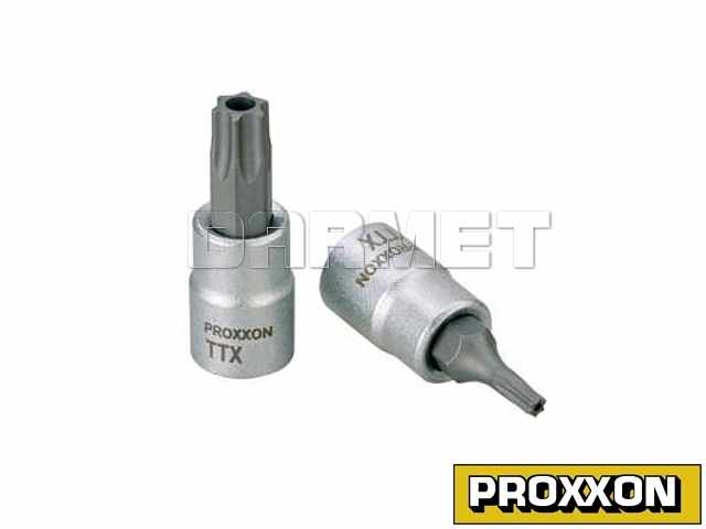 Nasadka 1/4" z końcówką TX oraz z otworem TTX - TTX6 x 33MM - PROXXON (PR23752)