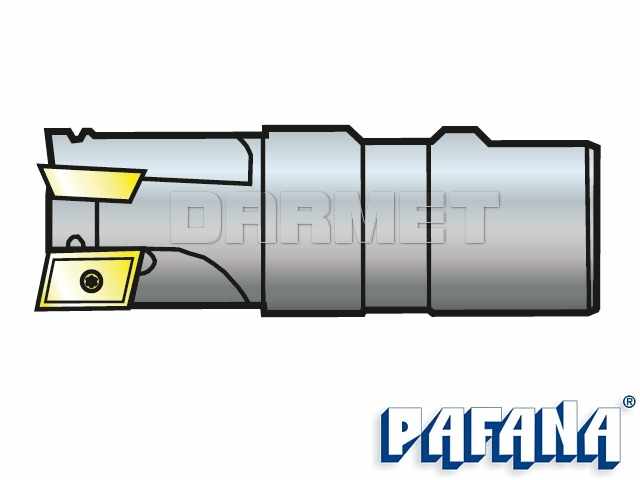 Frez składany trzpieniowy 20 mm, 2-ostrzowy walcowo-czołowy, R510.22-2020-10 - PAFANA