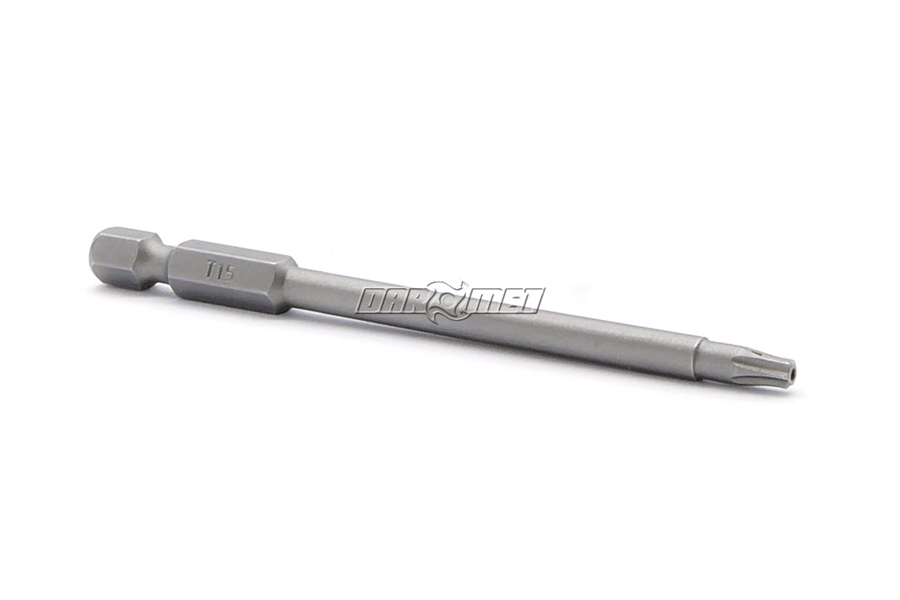 Grot przedłużony typu TORX TX15 x 89 mm z otworem - LUNA 212280606