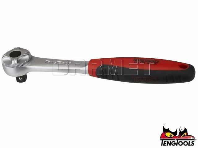 Grzechotka 3800-72N z chwytem kwadratowym 3/8" - TENGTOOLS (18614-0208)