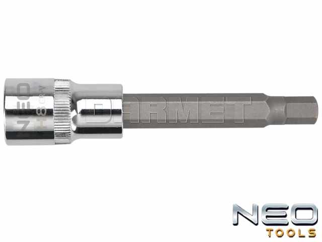 Nasadka z końcówką sześciokątną 1/2", H7 x 100MM - NEO TOOLS (08-782)