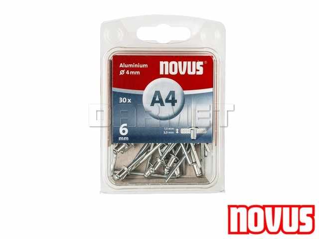 Nity typ A 4 x 6MM - 30 sztuk - NOVUS (NV045-0023)