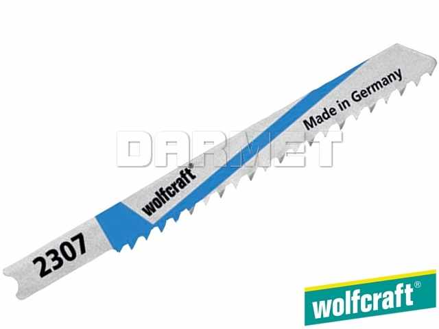 Brzeszczoty do wyrzynarek z trzpieniem "U", do metalu, głębokość cięcia: 3-10 mm - 2 sztuki - WOLFCRAFT (WF2307000)