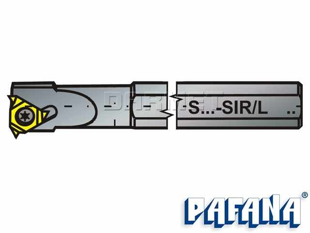 Nóż tokarski składany do gwintowania wewnętrznego: S12M-SIR-11 - PAFANA