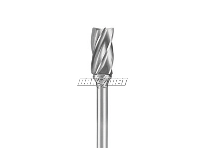 Pilnik obrotowy walcowo-czołowy ZYAS, frez do aluminium i tworzyw sztucznych VHM - 12 x 25 mm Standard Line - B122506-ALU