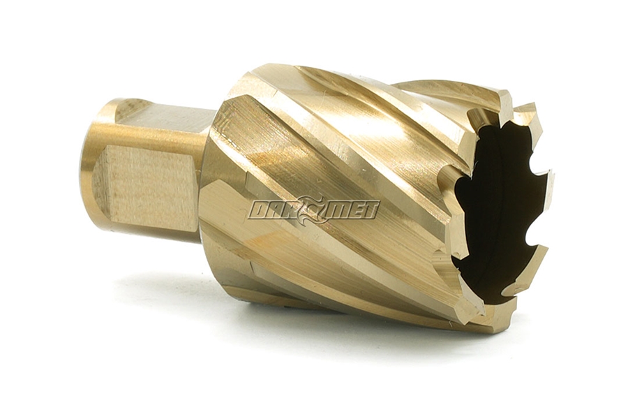 Wiertło koronowe z chwytem Weldon 3/4" | Gold-Line - 33 x 30 mm - KARNASCH 20.1260U033