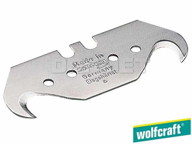 Ostrza haczykowe, 51 x 0,5 mm - 5 sztuk - WOLFCRAFT WF4188000