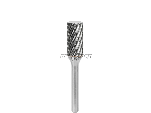 Pilnik obrotowy walcowy ZYA, frez do metalu VHM - 6 x 18 mm Pro Line - KA60618-6STEEL