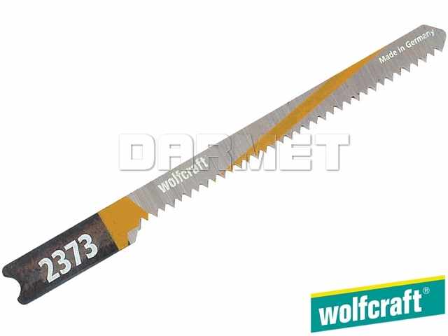 Brzeszczoty do wyrzynarek z trzpieniem "U", do drewna i tworzyw sztucznych, głębokość cięcia: 20 mm - 2 sztuki - WOLFCRAFT (WF2373000)