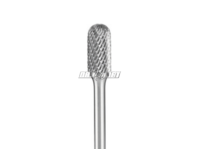 Pilnik obrotowy walcowy z czołem kulistym WRC, frez do metalu VHM - 10 x 20 mm Standard Line - C102006-DZM