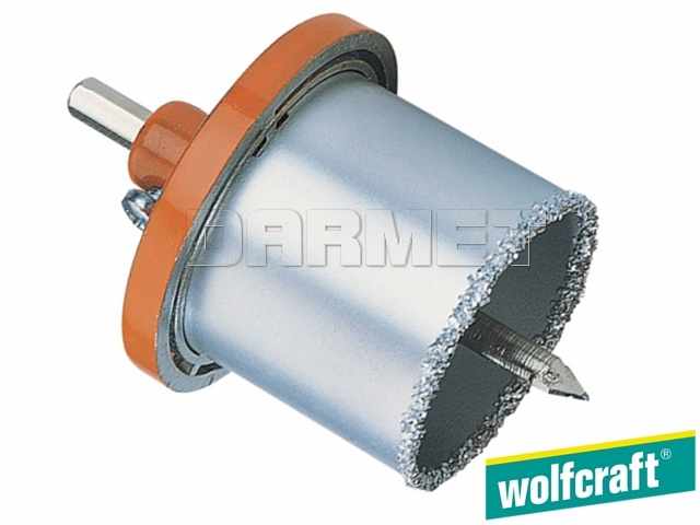 Otwornica z nasypem z węglików spiekanych, średnica: 67 mm - WOLFCRAFT WF3465000