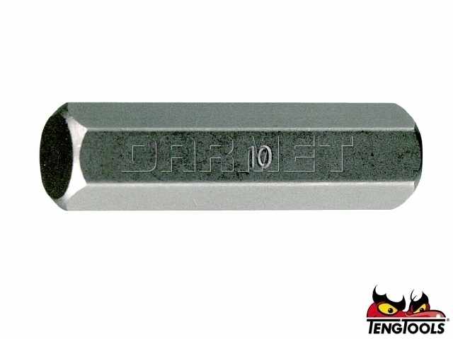 Grot do gniazd sześciokątnych 210708 - HEX8 x 40MM - TENGTOOLS (10186-0401)