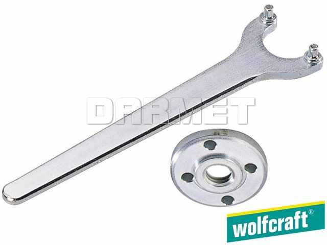 Klucz kołnierzowy do szlifierek kątowych, wymiary: 5 x 35 mm - WOLFCRAFT WF2457000