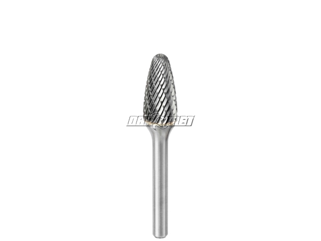 Pilnik obrotowy łukowy z czołem kulistym RBF, frez do metalu VHM - 6,3 x 12,7 mm Pro Line - KF30612-6