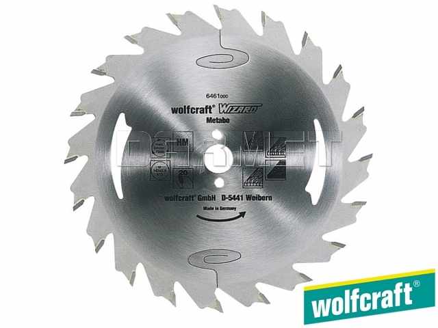 Piła tarczowa 184 x 16 mm do pilarek ręcznych | 28 zębów | seria srebrna - WOLFCRAFT WF6473000