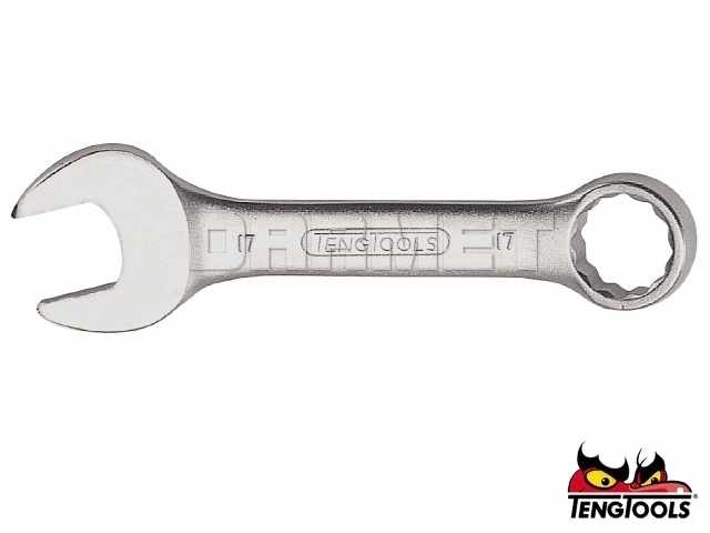 Klucz płasko-oczkowy, krótki - 13MM - TENGTOOLS (11651-0405)