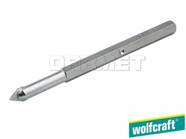 Wiertło centrujące do talerzy mocujących, 8x140 mm - WOLFCRAFT WF3471000