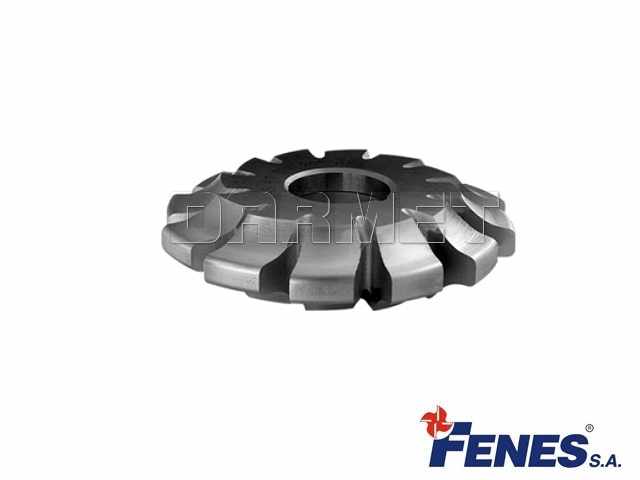 Frez krążkowy do kół łańcuchowych, moduł 3/8", #1-3, NFMt HSS - FENES