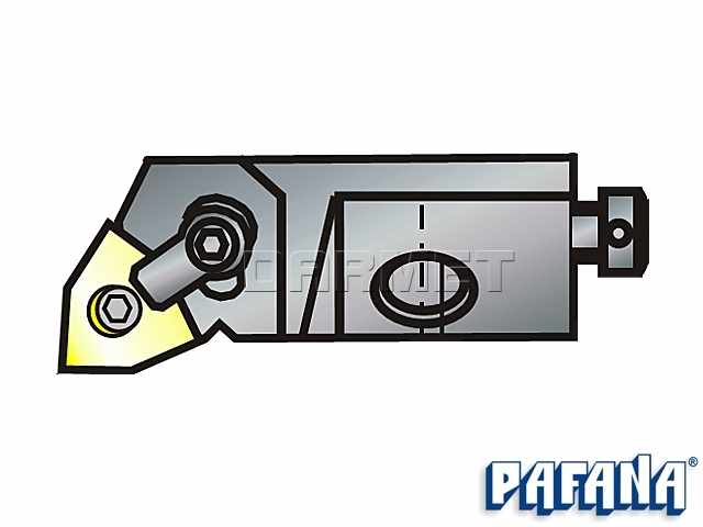 Nóż tokarski składany do toczenia wewnętrznego - wkładka nożowa: MWLNR-20CA-06 - PAFANA