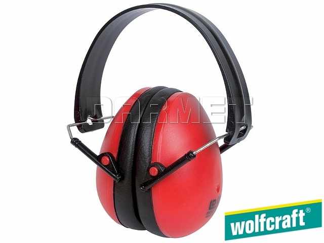 Nauszniki ochronne ”Compact”, SNR: 26 db - WOLFCRAFT WF4865000