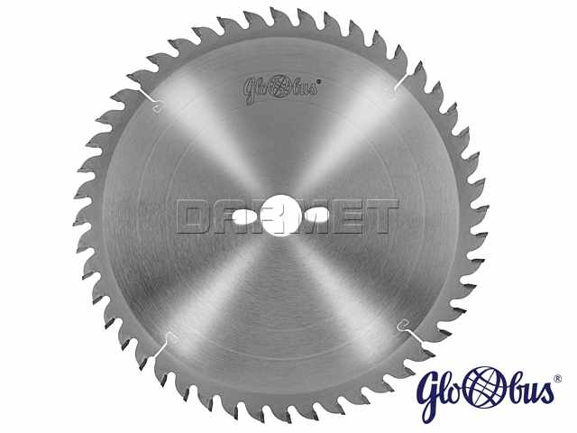 Piła tarczowa z węglikami HM do cięcia poprzecznego drewna litego 500 x 30 x 5,0 mm GLOBUS (PS210-0500-0003)