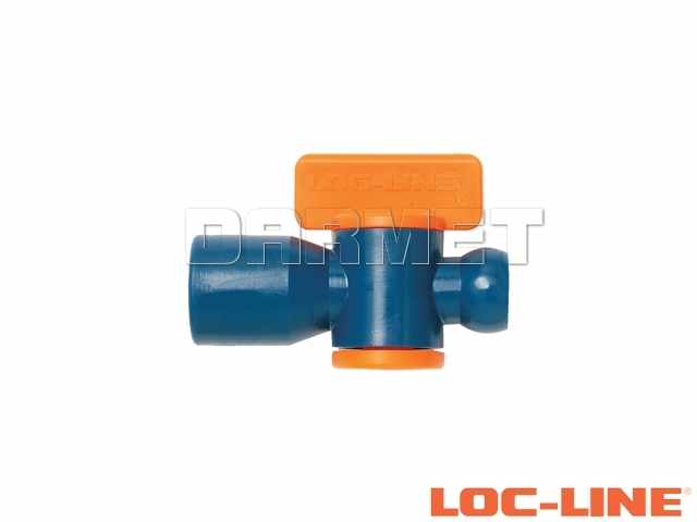 Zawór z gwintem wewnętrznym NPT 1/4", system 1/4" - LOC-LINE (29453.1)