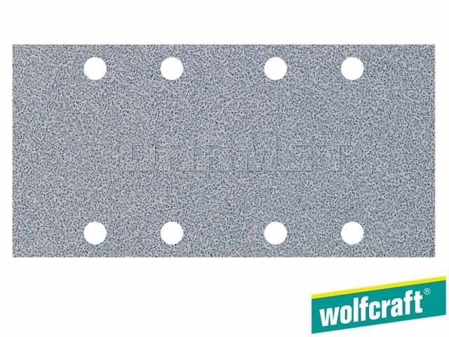 Pasek szlifierski samoprzyczepny do farb i lakierów, granulacja: 120, wymiary: 93 mm x 185 mm - 10 sztuk - WOLFCRAFT WF1123000