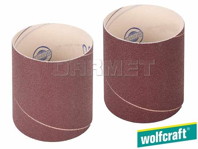 Taśmy szlifierskie, granulacja: 80, 150, średnica: 75 mm - 2 sztuki - WOLFCRAFT WF2246000