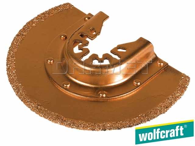 Brzeszczot segmentowy, do betonu, kamienia i glazury, średnica: 85 mm - WOLFCRAFT WF3995000