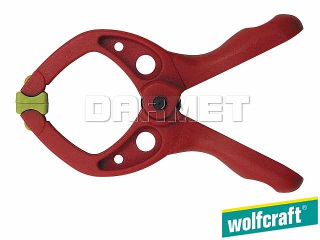 Mini- ścisk sprężynowy Microfix, zakres zacisku - 30 mm - WOLFCRAFT (WF3433000)