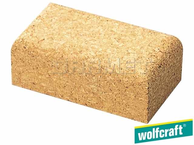 Klocek szlifierski, korkowy - 123 x 67 x 45 mm - WOLFCRAFT WF2896000