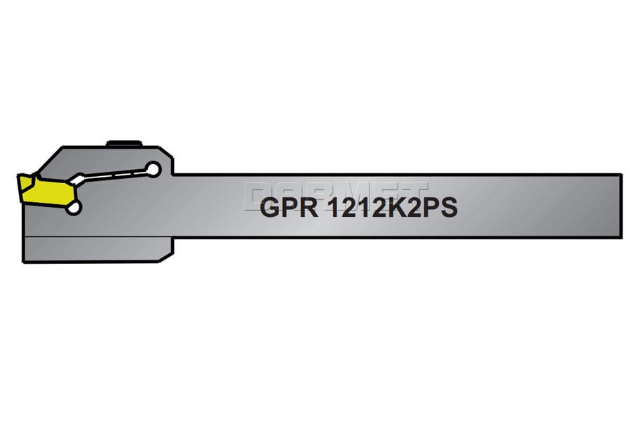 Nóż tokarski składany do rowkowania i toczenia wzdłużnego zewnętrznego : GPR-1212-K2PS - PAFANA