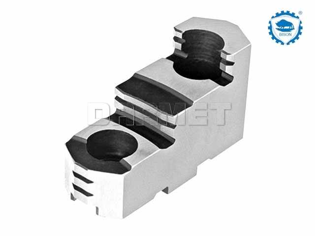 Szczęki górne twarde (komplet) 125 mm, do uchwytów 32**, 35**, 3-szczekowe - BISON-BIAL (398532820500)