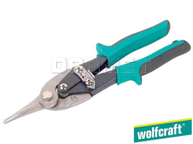 Nożyce do cięcia blachy, wymiary: 75 x 255 x 22 mm - WOLFCRAFT WF4027000