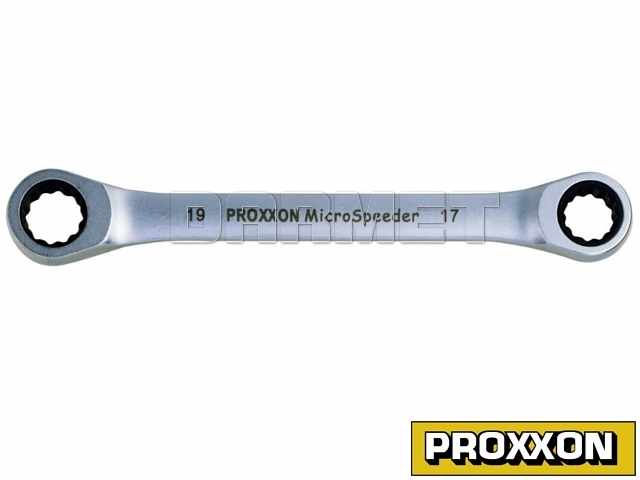 Klucz MICRO-SPEEDER oczkowy z grzechotką - 10MM x 13MM - PROXXON (PR23244)