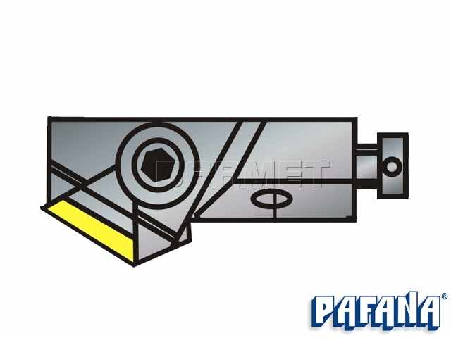 Nóż tokarski składany do toczenia wewnętrznego - wkładka nożowa: CTTPR-12CA-16 - PAFANA